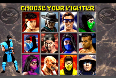 Mortal Kombat II (PS1) скриншот-1