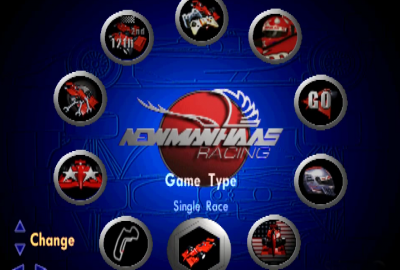 Newman Haas Racing (PS1) скриншот-1