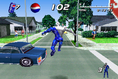 Pepsiman (PS1) скриншот-1
