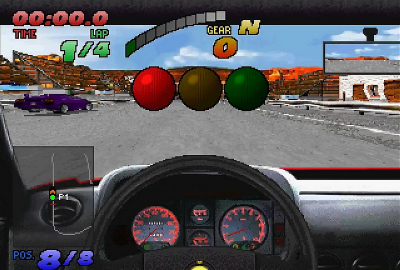 Road & Track Presents: The Need for Speed (PS1) скриншот-1