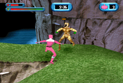 Saban's Power Rangers: Time Force (PS1) скриншот-1