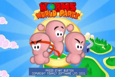 Worms World Party (PS1) скриншот-1