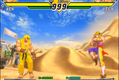 Capcom vs. SNK 2: Mark of the Millennium 2001 (PS2) скриншот-1
