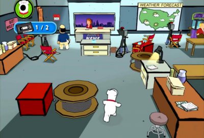 Family Guy Video Game (PS2) скриншот-1