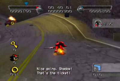 Shadow the Hedgehog (PS2) скриншот-1