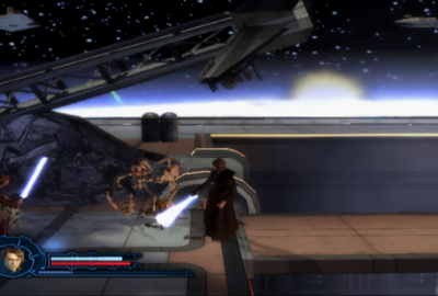 Star Wars Episode III: Revenge of the Sith (PS2) скриншот-1