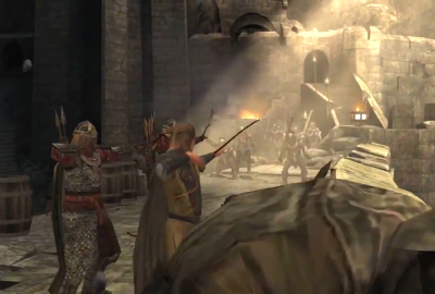 The Lord of the Rings: The Return of the King (PS2) скриншот-1