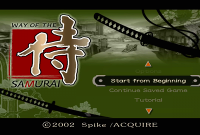 Way of the Samurai (PS2) скриншот-1