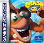 Crash Bandicoot 2: N-Tranced (б/у) для Nintendo Game Boy Advance