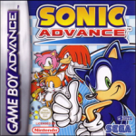 Sonic Advance (Nintendo Game Boy Advance) (EU) cover