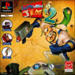 Earthworm Jim 2 (Sony PlayStation 1) (PAL) cover