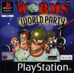 Worms World Party (Sony PlayStation 1) (PAL) cover